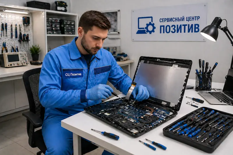 Замена шлейфа матрицы ноутбука в Лосино-Петровском