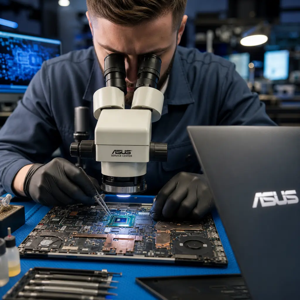 Замена видеокарты ноутбука Asus в Лосино-Петровском