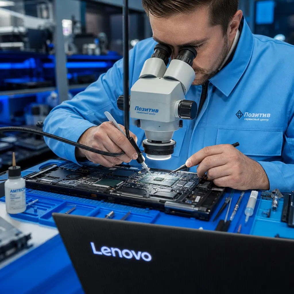 Замена видеокарты ноутбука Lenovo в Лосино-Петровском