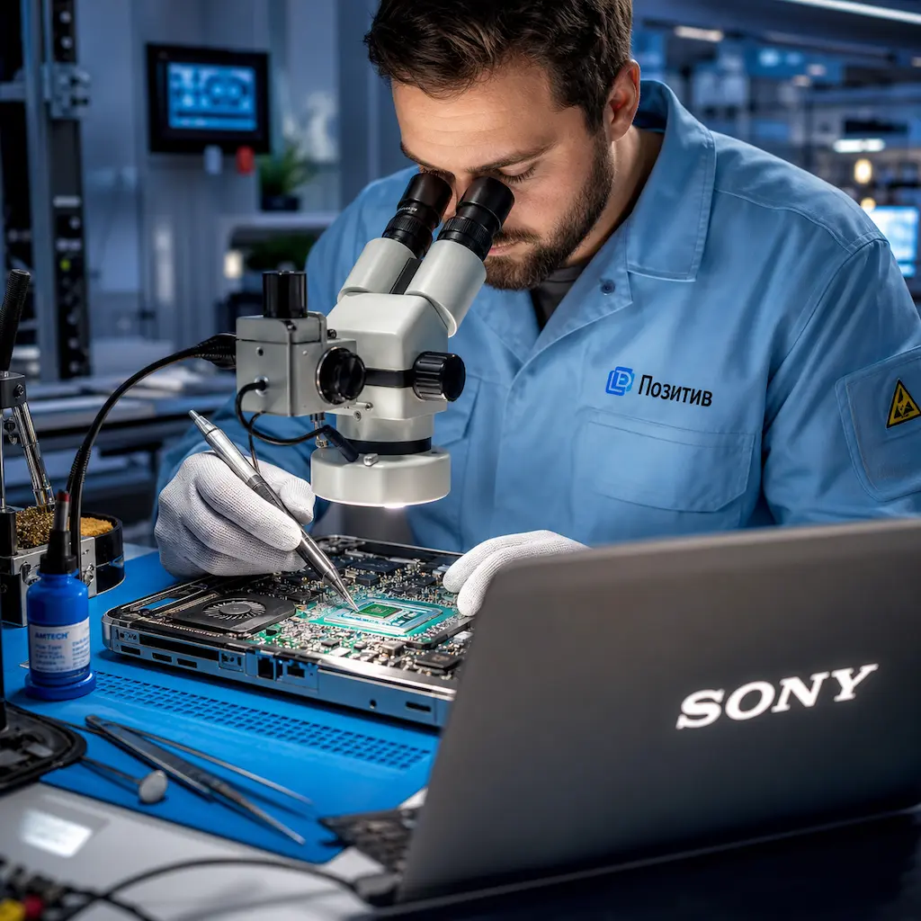 Замена видеокарты ноутбука Sony в Лосино-Петровском