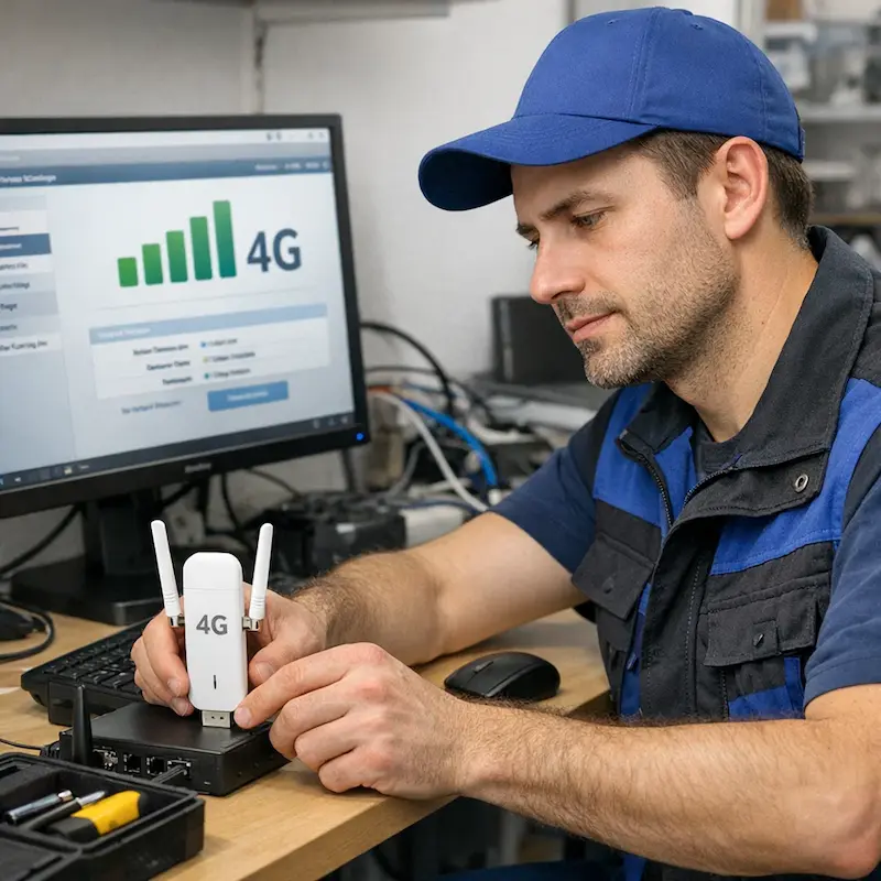 Настройка LTE модема в Лосино-Петровском