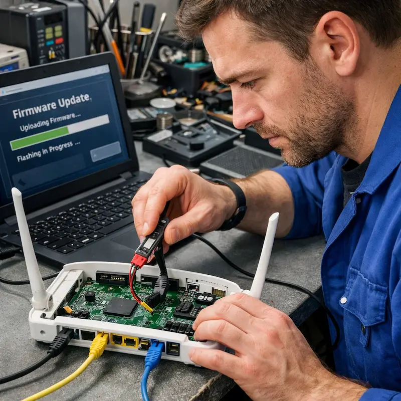 Обновление прошивки роутера в Лосино-Петровском