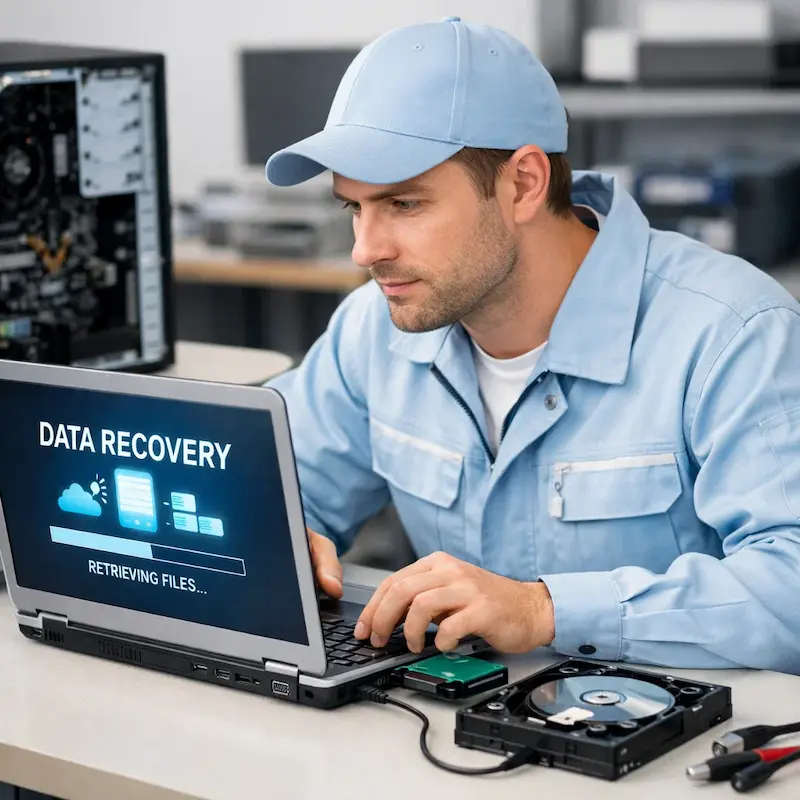 Восстановление данных и файлов в Лосино-Петровском