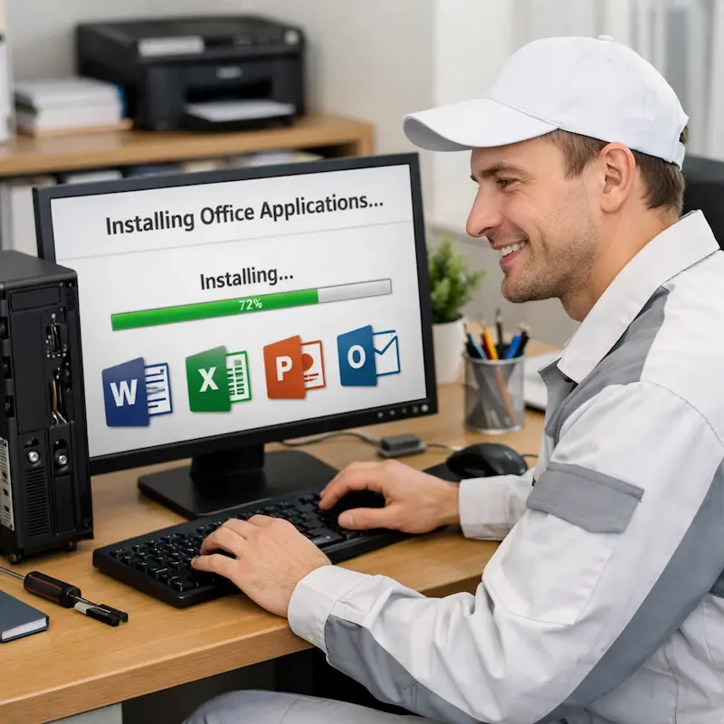 Установка и настройка программ на компьютере в Лосино-Петровском