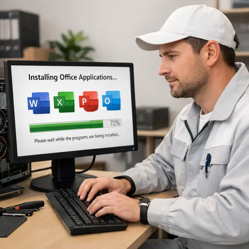 установка офисных программ на компьютер в Лосино-Петровском
