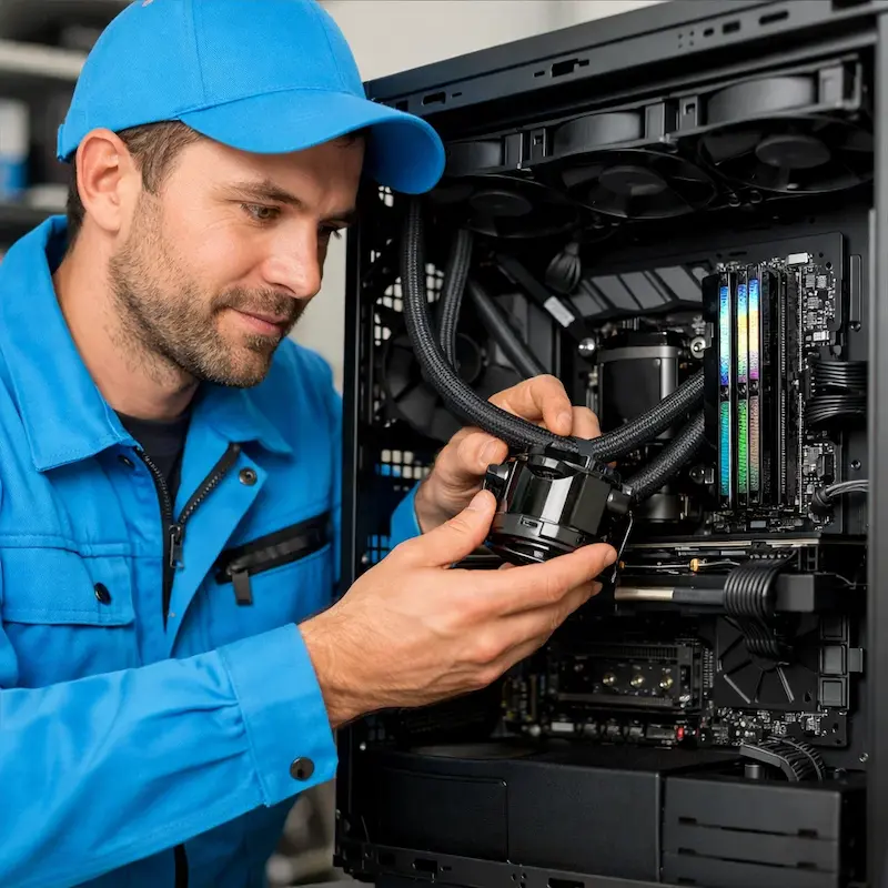 Установка СЖО на ПК в Лосино-Петровском