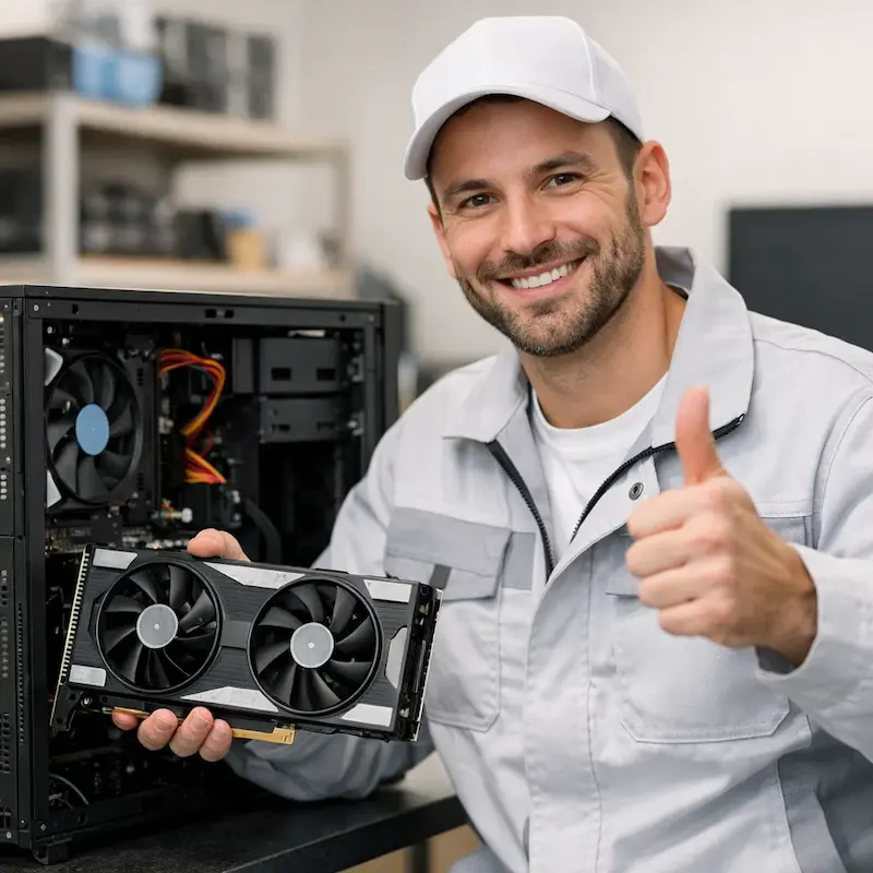 установка видеокарты на ПК в Лосино-Петровском